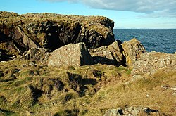 Ancient Fort at Corsewall Point