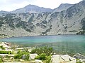 Banderishki Chukar seen from the Banderishki Lakes (tarns), Pirin Mountain, Bulgaria