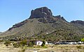 Casa Grande Peak viewed from Chisos Basin Visitors Center