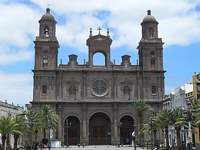 Las Palmas Cathedral, seat of the Roman Catholic Diocese of Canarias.