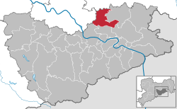 迪尔勒尔斯多夫-迪特斯巴赫在萨克森施韦茨-东厄尔士山县的位置
