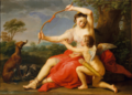 龐培歐·巴托尼《戴安娜與邱比特》，1761年，現藏於大都會藝術博物館