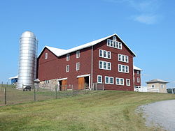 Farm on Schwenks Road, Hubley Township.