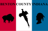 本頓郡旗幟