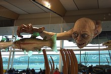 Image of giant sculpture at airport