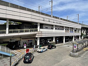 JR车站北口（2023年4月29日）