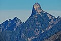 Kaleetan Peak with Mount Roosevelt (left)