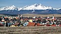 Panoramic view of Kežmarok (‹See Tfd›German: Käsmark)