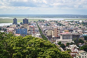 Monrovia skyline