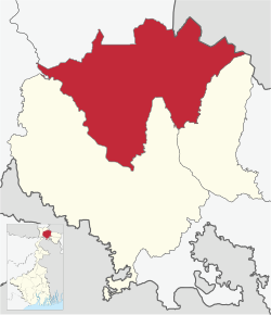 Location of Malbazar subdivision