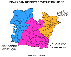 Ongole revenue division in Prakasam district