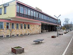 PKP Railway Station in Terespol