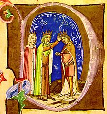 伊什特万五世由父亲加冕为王
