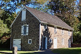 Stone barn by the Johnson Ferry House[12]