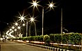 Barisal city at night