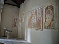 Frescoes of the right nave