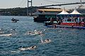 Finish phase of the 2016 Swim at Kuruçeşme.