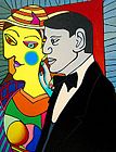 Artist and Model (after Picasso)