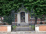 Forecourt Railings, Gates and Piers Walls and Vases at Rainham Hall