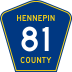 County State-Aid Highway 81 marker