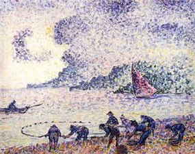 Henri-Edmond Cross, Fisherman, 1895