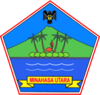 Official seal of North Minahasa Regency