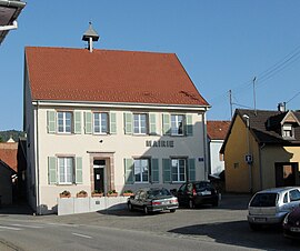 The town hall in Leimbach