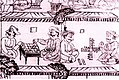 Image 2 Men Playing Board Games, from The Sougandhika Parinaya Manuscript (from Board game)