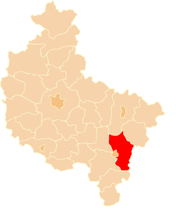 Location within the voivodeship