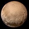 Pluto photographed by the New Horizons spacecraft on 11 July 2015