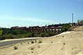 Tex-Mex Railway International Bridge view from Laredo