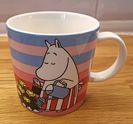 Moomin-themed mug