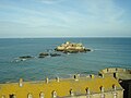 The "Fort National" visible from Saint-Malo