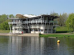 Tees Barrage White Water Course Centre and practice/warm up pool