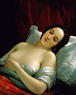 The Sleeper, circa 1820.