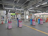 在来线・名铁线转乘检票机（2022年10月）