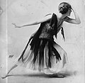 During the 1920s, women aimed to hide their curves, bobbed their hair and wore bold makeup.[151] The feminine ideal was no longer "frail and sickly" like in the Victorian era, so women danced and did sports.[152]