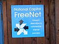National Capital Freenet Sign