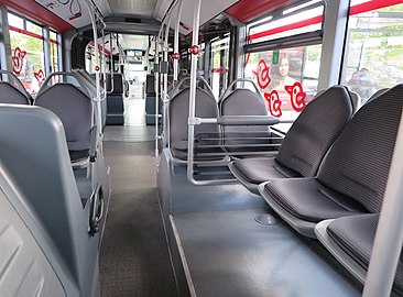 Bus interior