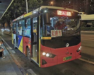 巴士电车960路的 GZ6660B3EV (B66)
