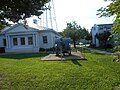 The WW1 cannon in front of the Greensville County Court House