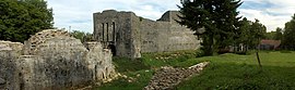 Ruins of the chateau