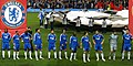 Chelsea in the UEFA Champions League final in 2008