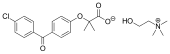 Choline fenofibrate