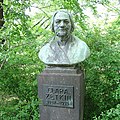 A bust of Clara Zetkin in Dresden, Germany. Zetkin was a member of the Reichstag, and co-founded International Women's Day.