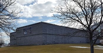 The Commonwealth Museum located at Columbia Point in Dorchester, Massachusetts.