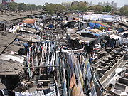 Dhobi Ghat at Mahalaxmi in Mumbai