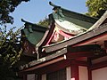 八幡造 市谷龟冈八幡宫本殿（东京都新宿区）