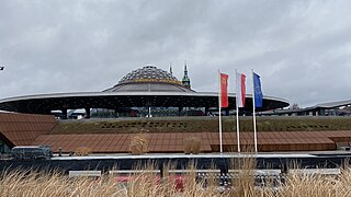 Modernist bus station