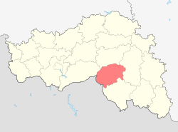 沃洛科诺夫卡区的位置